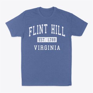 Flint Hill Virginia Classic Established Classic Dad T-Shirt