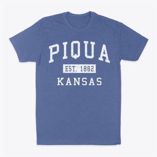 Piqua Kansas Classic Established Classic Dad T-Shirt