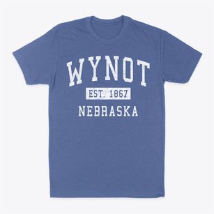 Wynot Nebraska Classic Established Classic Dad T-Shirt