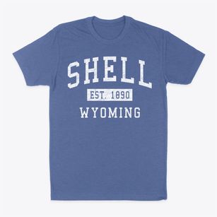 Shell Wyoming Classic Established Classic Dad T-Shirt
