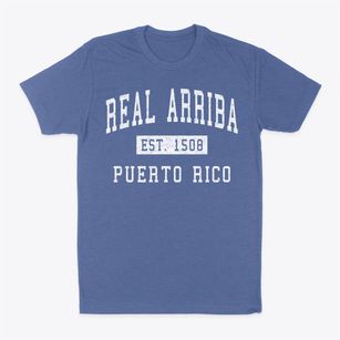 Real Arriba Puerto Rico Classic Established Classic Dad T-Shirt