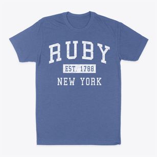 Ruby New York Classic Established Classic Dad T-Shirt
