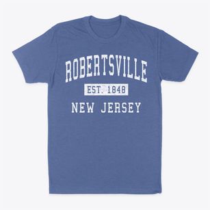 Robertsville New Jersey Classic Established Classic Dad T-Shirt