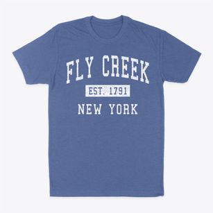 Fly Creek New York Classic Established Classic Dad T-Shirt