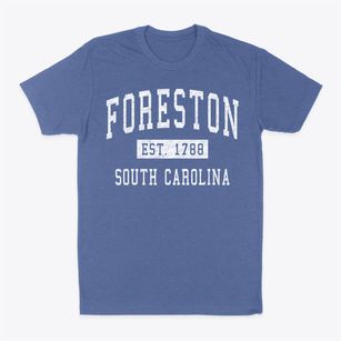Foreston South Carolina Classic Established Classic Dad T-Shirt