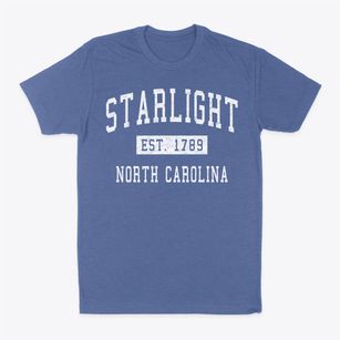Starlight North Carolina Classic Established Classic Dad T-Shirt
