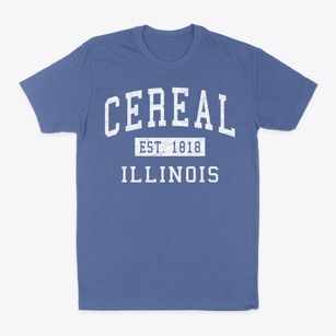 Cereal Illinois Classic Established Classic Dad T-Shirt