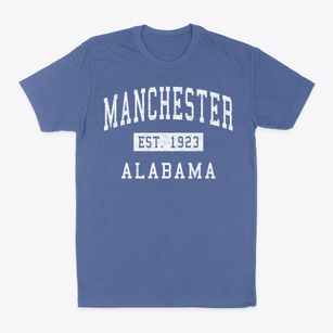 Manchester Alabama Classic Established Classic Dad T-Shirt
