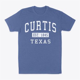 Curtis Texas Classic Established Classic Dad T-Shirt