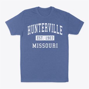 Hunterville Missouri Classic Established Classic Dad T-Shirt