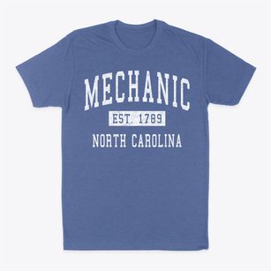 Mechanic North Carolina Classic Established Classic Dad T-Shirt