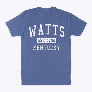 Watts Kentucky Classic Established Classic Dad T-Shirt