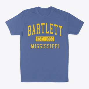 Bartlett Mississippi Classic Established Classic Dad T-Shirt