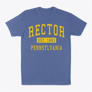 Rector Pennsylvania Classic Established Classic Dad T-Shirt