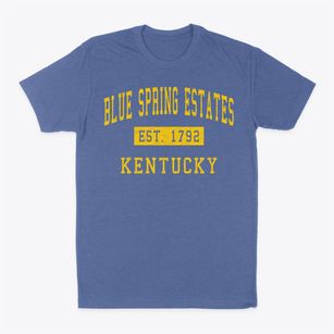Blue Spring Estates Kentucky Classic Established Classic Dad T-Shirt