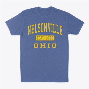 Nelsonville Ohio Classic Established Classic Dad T-Shirt