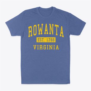 Rowanta Virginia Classic Established Classic Dad T-Shirt