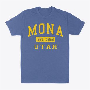 Mona Utah Classic Established Classic Dad T-Shirt