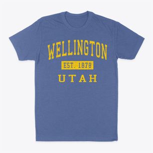 Wellington Utah Classic Established Classic Dad T-Shirt