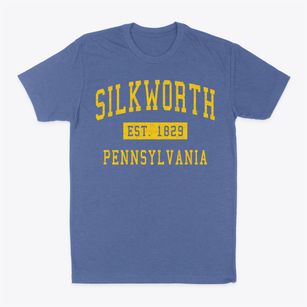 Silkworth Pennsylvania Classic Established Classic Dad T-Shirt
