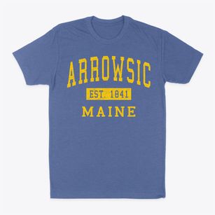 Arrowsic Maine Classic Established Classic Dad T-Shirt