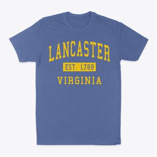 Lancaster Virginia Classic Established Classic Dad T-Shirt