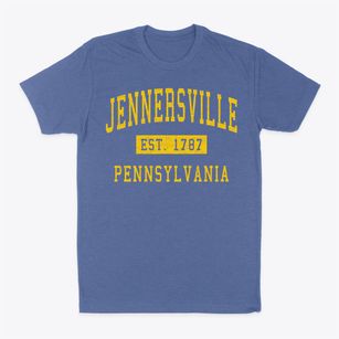 Jennersville Pennsylvania Classic Established Classic Dad T-Shirt