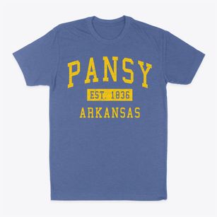 Pansy Arkansas Classic Established Classic Dad T-Shirt