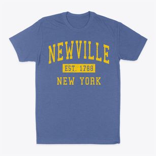 Newville New York Classic Established Classic Dad T-Shirt