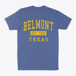 Belmont Texas Classic Established Classic Dad T-Shirt