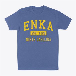 Enka North Carolina Classic Established Classic Dad T-Shirt