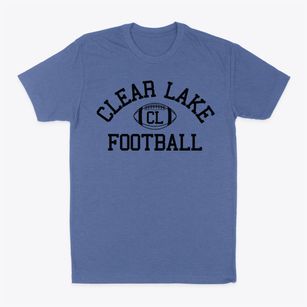 Clear Lake High School Classic Football Classic Dad T-Shirt