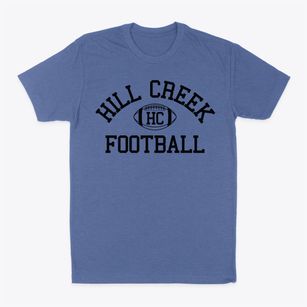Hill Creek School Classic Football Classic Dad T-Shirt