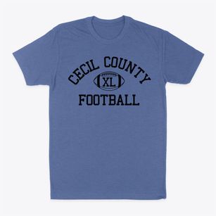 Cecil County School Of Technology Classic Football Classic Dad T-Shirt