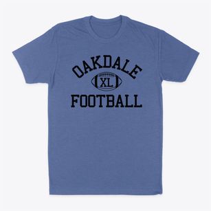 Oakdale Bohemia Road Junior High School Classic Football Classic Dad T-Shirt