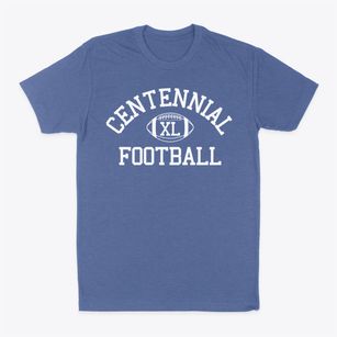 Centennial School Classic Football Classic Dad T-Shirt