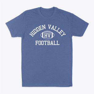 Hidden Valley High School Classic Football Classic Dad T-Shirt