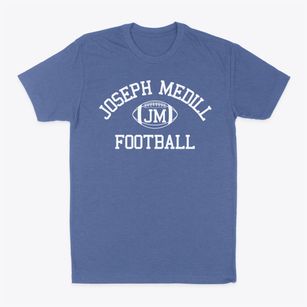 Joseph Medill School Classic Football Classic Dad T-Shirt