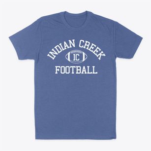 Indian Creek High School Classic Football Classic Dad T-Shirt