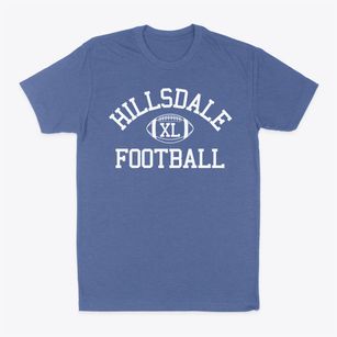 Hillsdale High School Classic Football Classic Dad T-Shirt