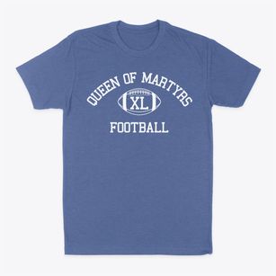 Queen Of Martyrs Parish Classic Football Classic Dad T-Shirt
