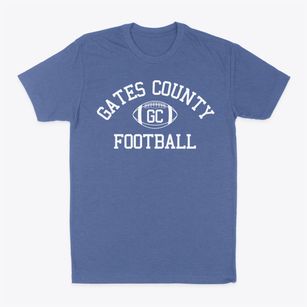 Gates County Senior High School Classic Football Classic Dad T-Shirt