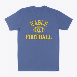 Eagle Charter School Classic Football Classic Dad T-Shirt