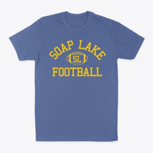 Soap Lake High School Classic Football Classic Dad T-Shirt
