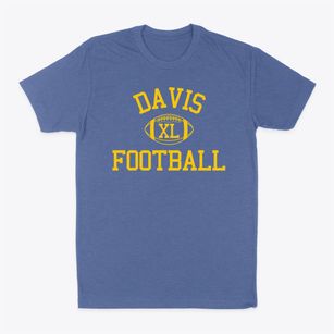 Davis High School Classic Football Classic Dad T-Shirt