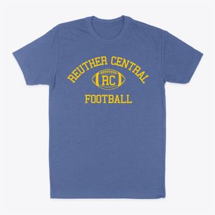 Reuther Central High School Classic Football Classic Dad T-Shirt