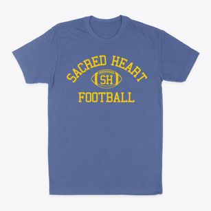 Sacred Heart School Classic Football Classic Dad T-Shirt