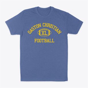 Gaston Christian School Classic Football Classic Dad T-Shirt