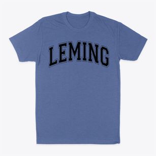 Leming Elementary School Varsity Arch Classic Dad T-Shirt