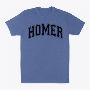 Homer High School Varsity Arch Classic Dad T-Shirt